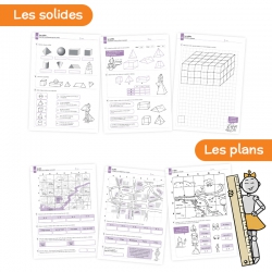 Apprendre la géométrie au CM1 – Cahier de mathématiques Bout de Gomme – JOCATOP