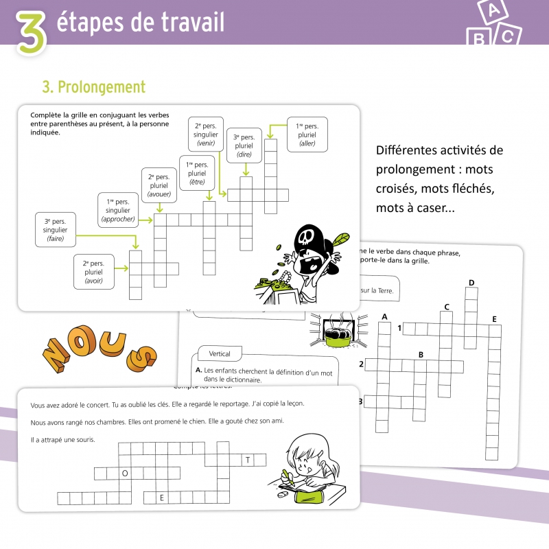 Maîtrise de la langue & Conjugaison CE2 – Cahier d’entraînement – JOCATOP