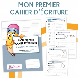 Apprendre le geste d’écriture en Grande Section – Langage – Cycle 1 – Cahier d’écriture – JOCATOP