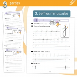 Apprendre le geste d’écriture en Grande Section – Langage – Cycle 1 – Cahier d’écriture – JOCATOP