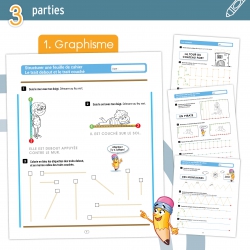Apprendre à écrire en Moyenne Section – Graphisme et Écriture – Mon cahier de graphisme – JOCATOP