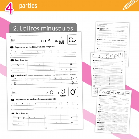 Perfectionner l’écriture – Français CM1 CM2 – Cahier d’exercices d’écriture – Jocatop