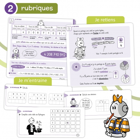 Réviser les Mathématiques CM2 – Cahier Mémo Bout de Gomme | JOCATOP