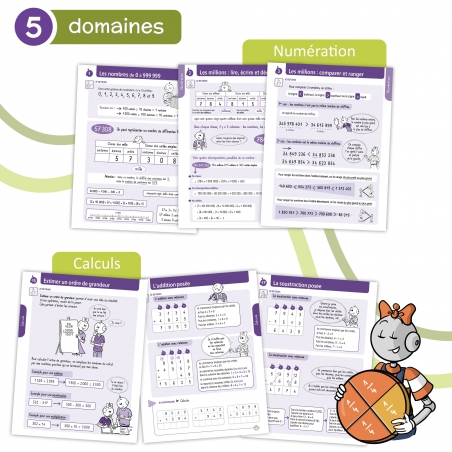 Réviser les Mathématiques CM2 – Cahier Mémo Bout de Gomme | JOCATOP