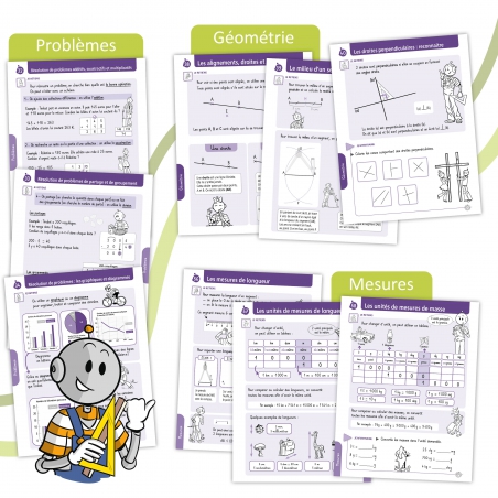 Réviser les Mathématiques CM2 – Cahier Mémo Bout de Gomme | JOCATOP