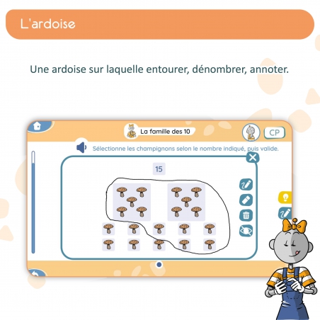 Mon application de mathématiques CP avec Bout de Gomme – Jocatop