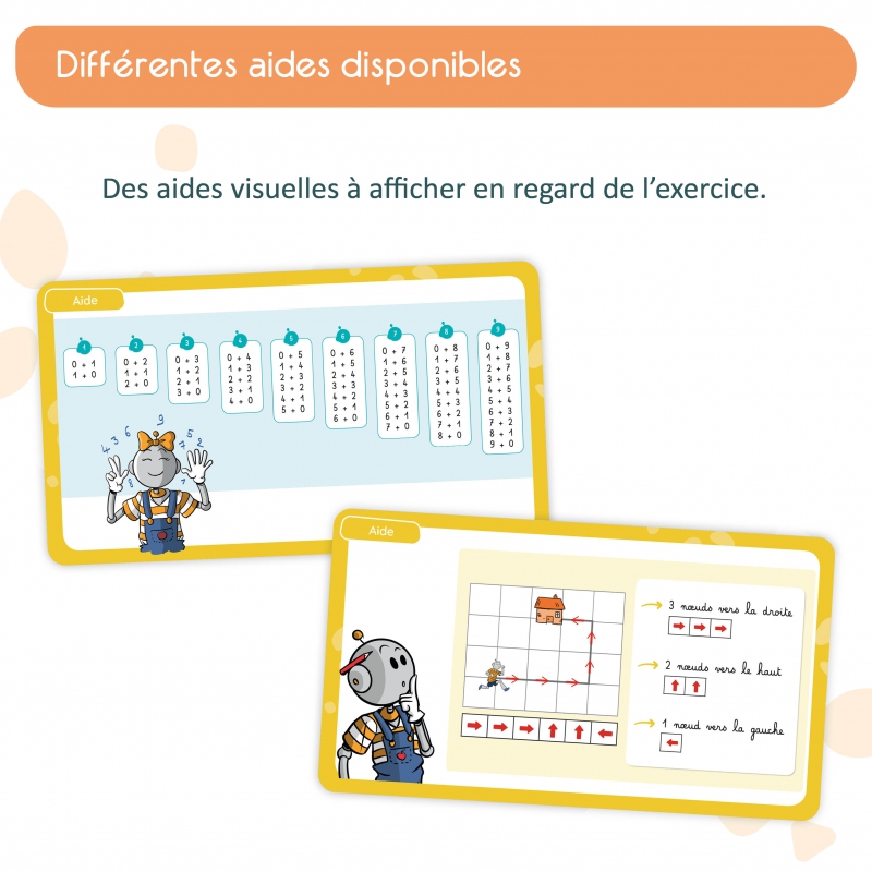 Mon application de mathématiques CP avec Bout de Gomme – Jocatop