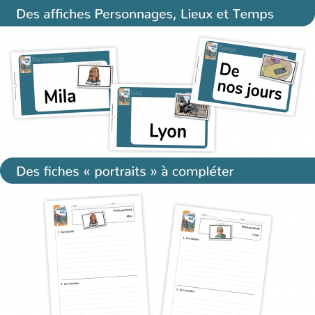 Les lettres de Jean Moulin – Lecture suivie et compréhension – CM1 / CM2 – Dossier pédagogique – JOCATOP