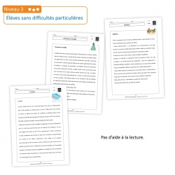 Ateliers de lecture différenciée pour le CE1 et CE2