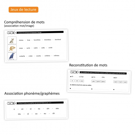 Ateliers de lecture différenciée pour le CE1 et CE2