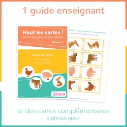 Structurer sa pensée – Premiers outils mathématiques – PS – Mallette pédagogique "Haut les cartes !" – JOCATOP