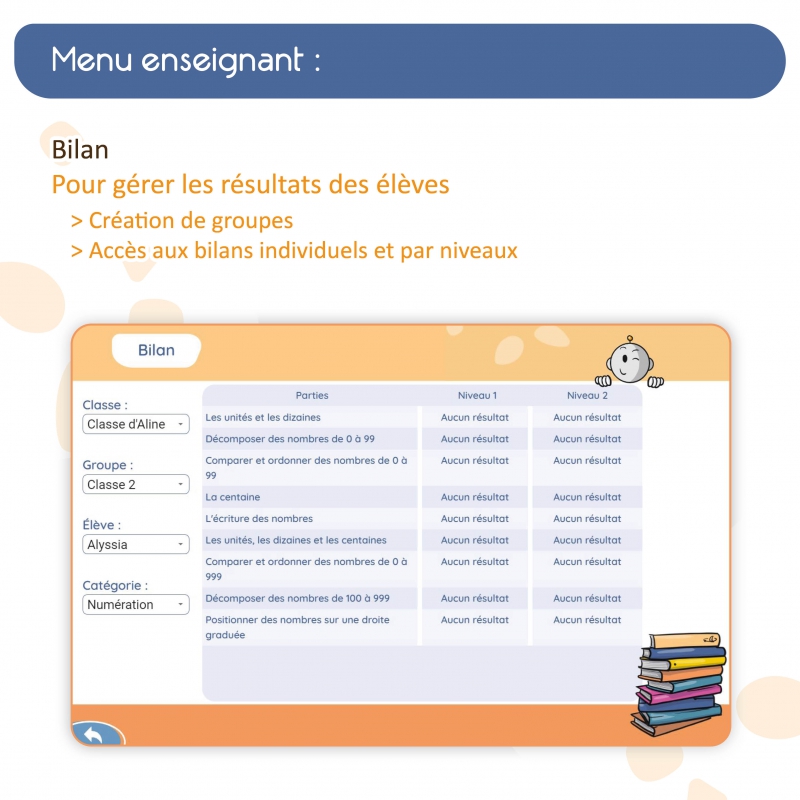 Apprendre les mathématiques – Nombres et calculs, géométrie, mesures – Application interactive CE1 – JOCATOP