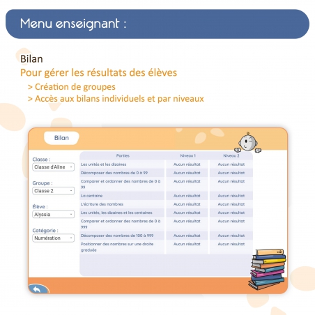 Apprendre les mathématiques – Nombres et calculs, géométrie, mesures – Application interactive CE1 – JOCATOP