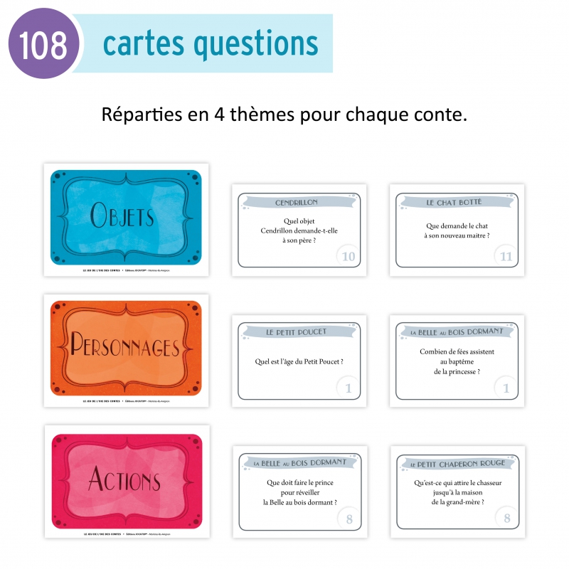 Jeu de l’oie des contes