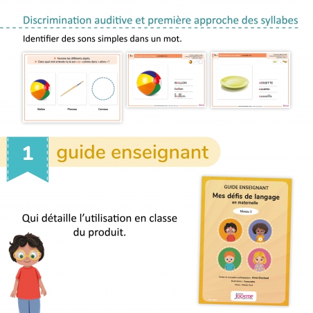 Développer le langage – Français – Cycle 2 – Mallette pédagogique – Jocatop