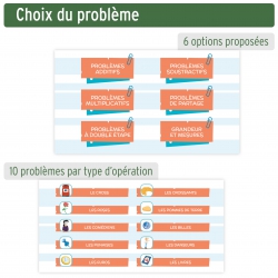 Application résolution de problèmes CE2 – Mathématiques – Application interactive – JOCATOP