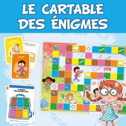 Jeu éducatif – Questionner le monde – GS – Cartable des énigmes – JOCATOP