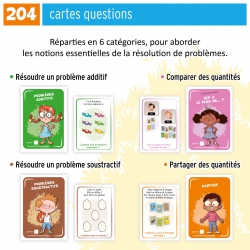 Jeu éducatif – Questionner le monde – GS – Cartable des énigmes – JOCATOP