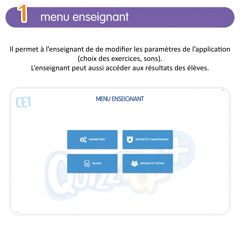 Calcul et entraînement en mathématiques – Application interactive – CE1 – Outil pédagogique – JOCATOP