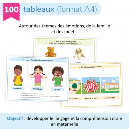 Développer le langage – Maternelle Moyenne Section – Mallette pédagogique – JOCATOP