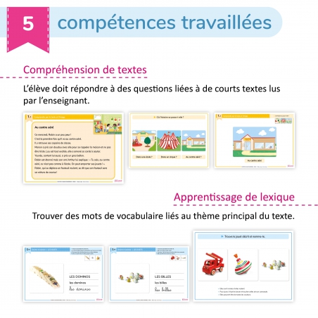Développer le langage – Maternelle Moyenne Section – Mallette pédagogique – JOCATOP