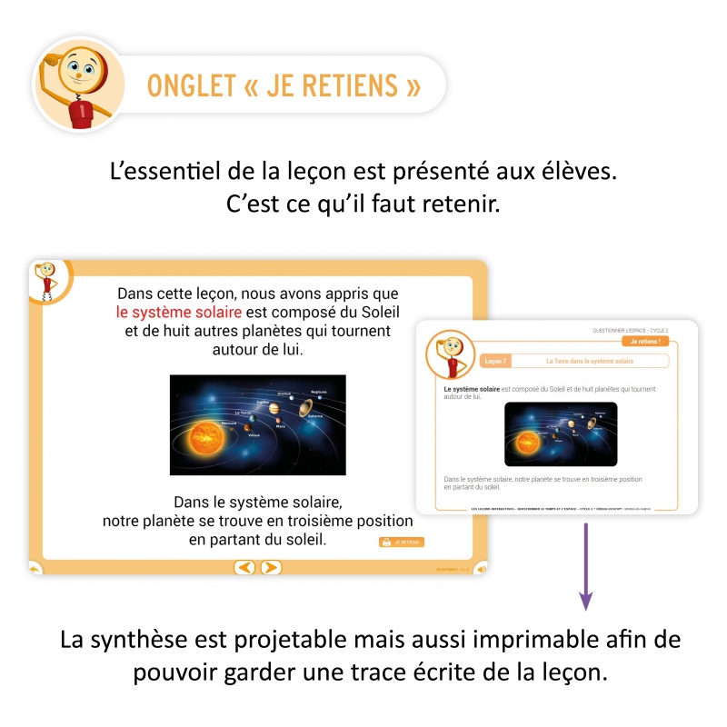 Questionner l'espace et le temps • Cycle 2 • Les Leçons Interactives