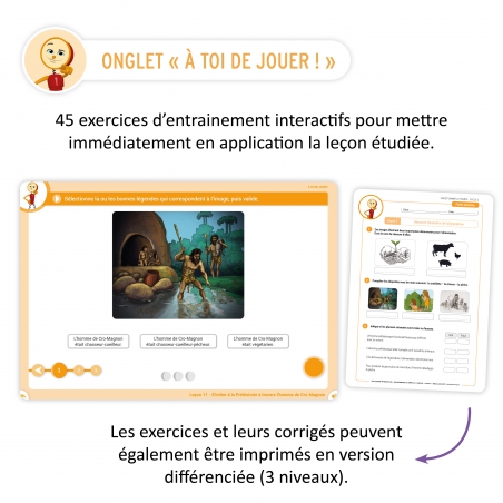 Questionner le temps • Cycle 2 • Les Leçons Interactives