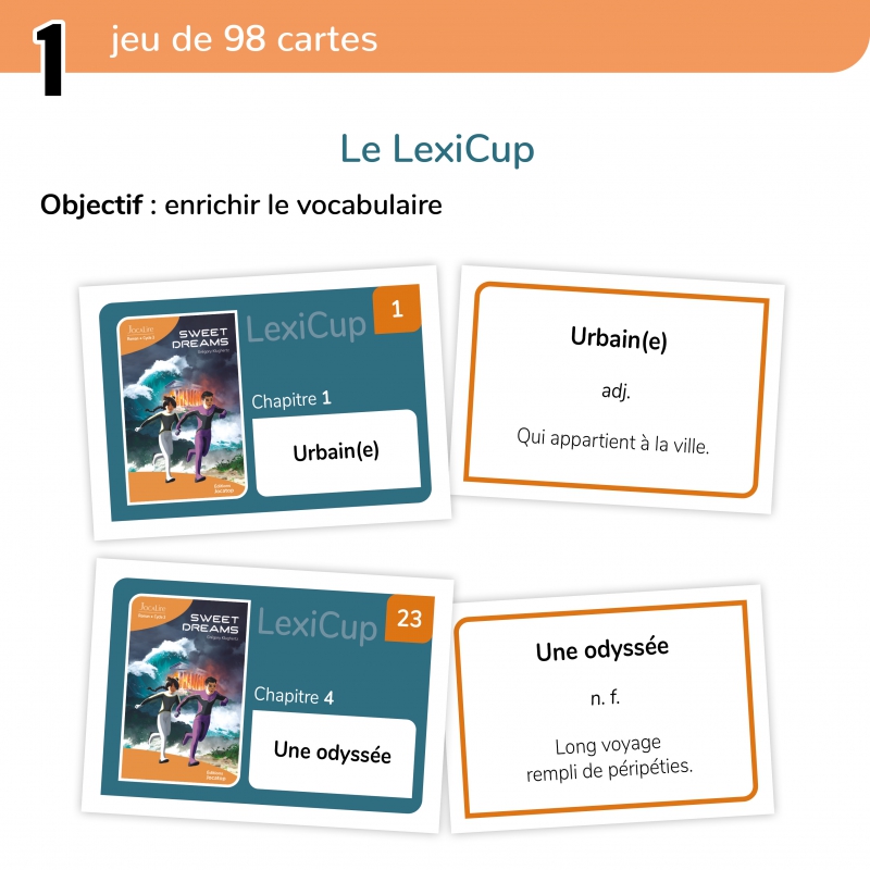 Sweet Dreams – Lecture et compréhension – Dossier pédagogique – CM1 / CM2 – Roman jeunesse – JOCATOP