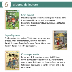 Les aventures de Pirate et Moustique – Rallye lecture Niveau 2 – Lecture et compréhension CE1 – Jocatop