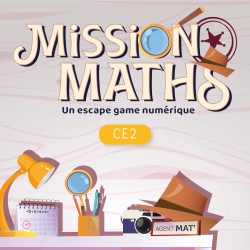 Maths CE2 – Escape Game éducatif interactif – Nombres, Géométrie, Grandeurs & Problèmes – Application pédagogique – JOCATOP