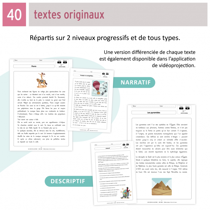 Les clés de la lecture CM