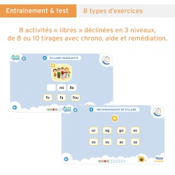 Découvrir la composition des mots – Lecture & décodage – CP & CE1 – Application interactive pédagogique – JOCATOP