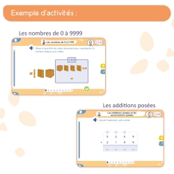Mathématiques – Nombres et calculs, Géométrie, Mesures & Résolution de problèmes – Application éducative CM1 – JOCATOP