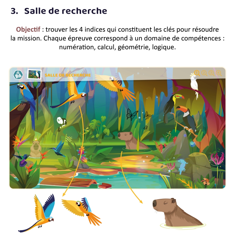 Nombres et calculs, géométrie & résolution de problèmes – Maths – CM1 & CM2 – Application interactive numéraire – JOCATOP