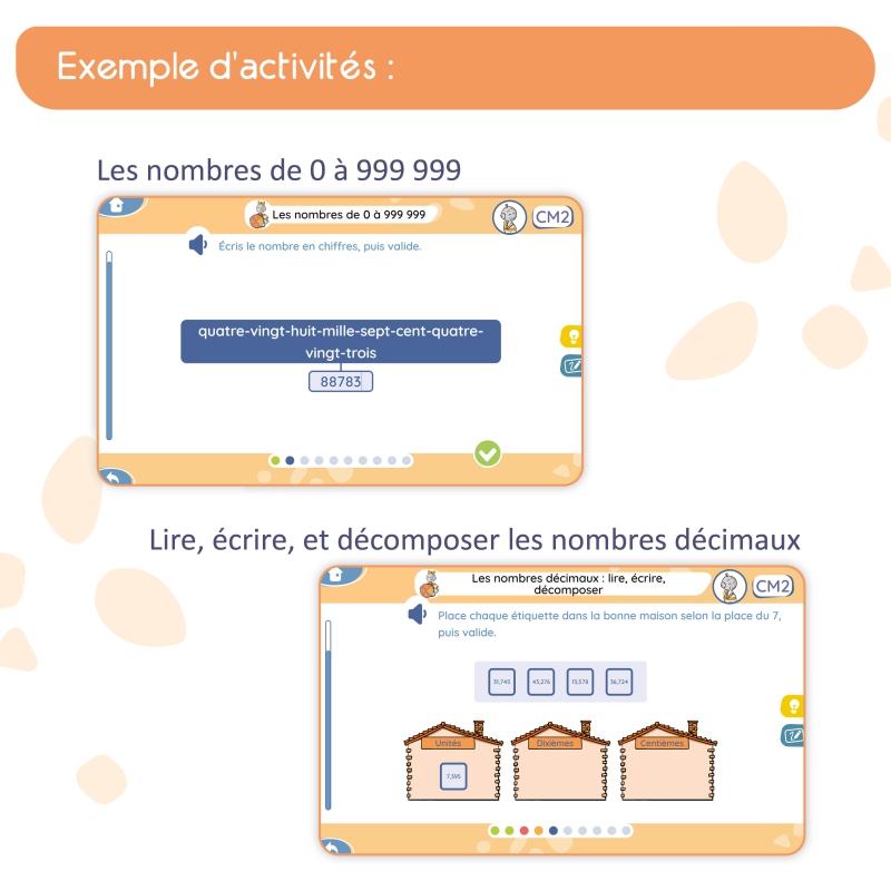 Mon application de mathématiques CM2 avec Bout de Gomme – JOCATOP