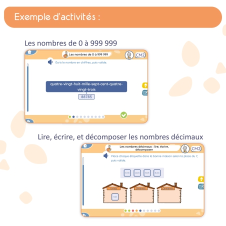 Mon application de mathématiques CM2 avec Bout de Gomme – JOCATOP