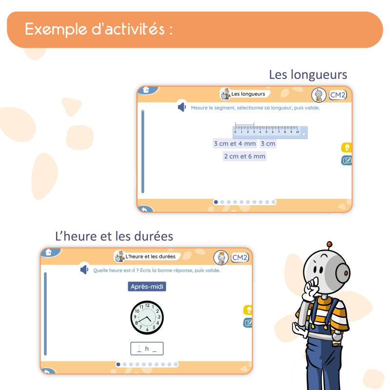 Mon application de mathématiques CM2 avec Bout de Gomme – JOCATOP