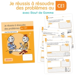 Résoudre des problèmes de Mathématiques niveau CE1 avec Bout de Gomme – JOCATOP