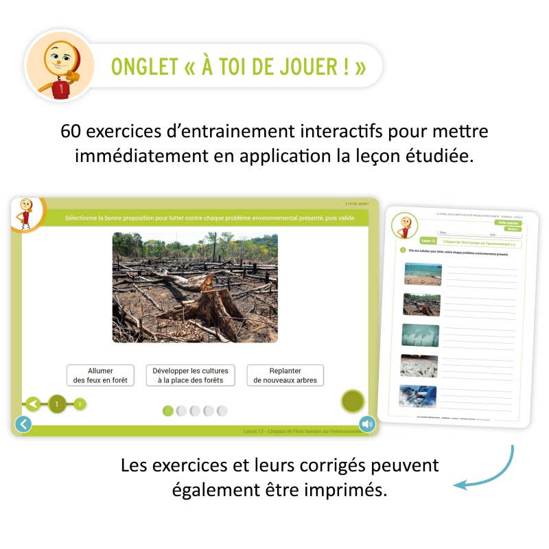 Sciences 2 • Les Leçons Interactives • Cycle 3