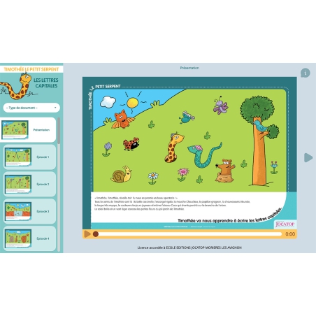 Timothée • Les lettres capitales