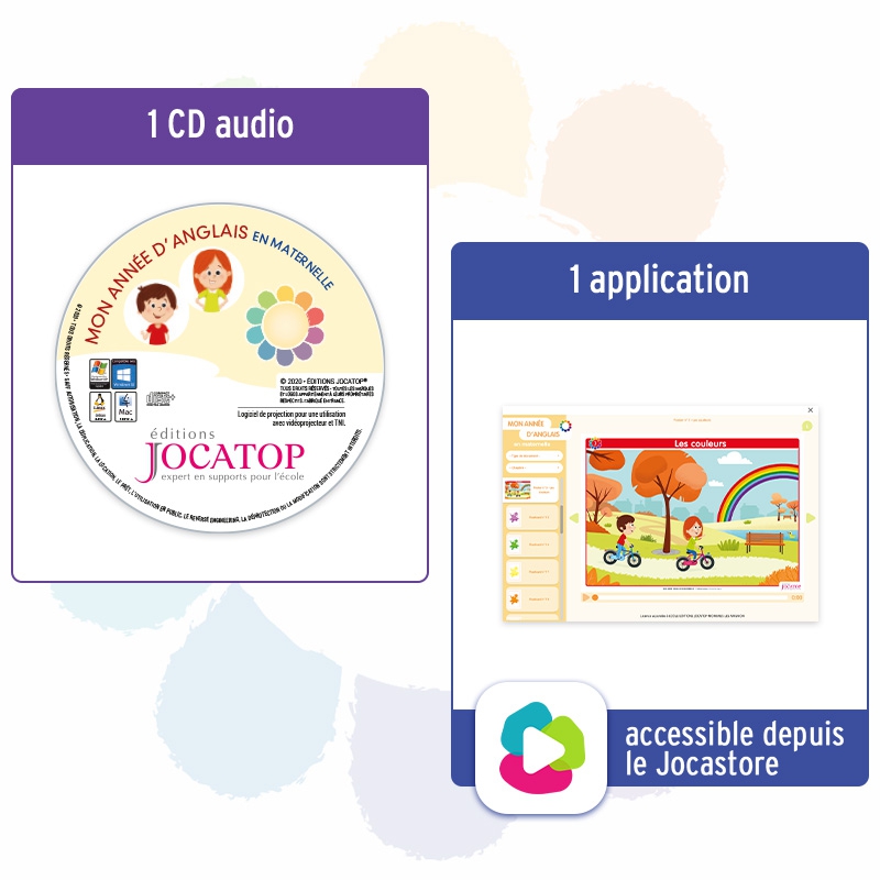 Découvrir l’anglais en maternelle – Kit pédagogique anglais – Cycle 1 – JOCATOP