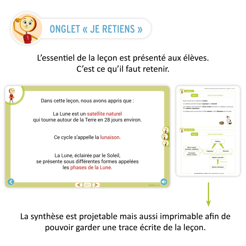 Les Leçons Interactives de Sciences • 1