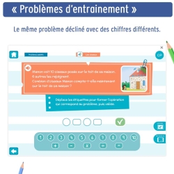 Résolution de problèmes – Application maths CP – Professeur des écoles – Numérique éducatif