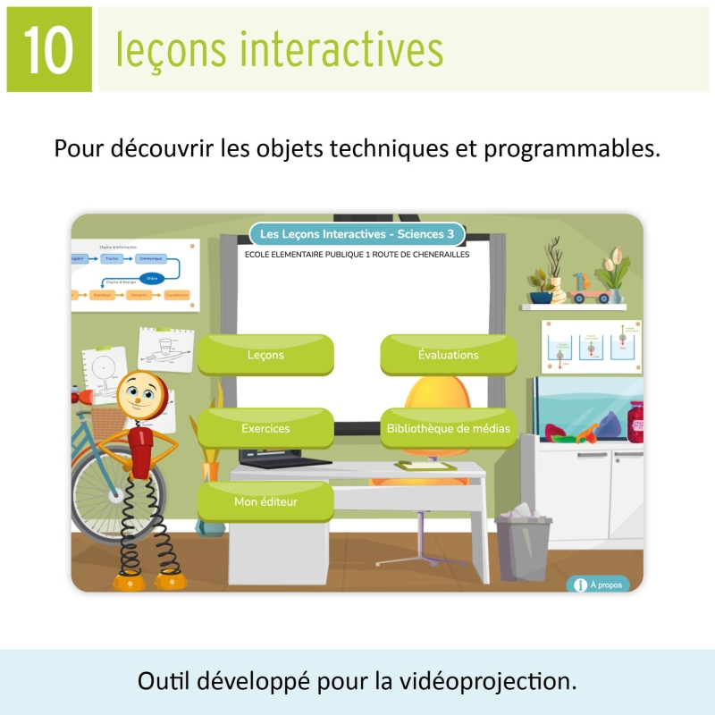 Comprendre les notions fondamentales – Sciences – Cycle 3 (CM1 & CM2) – Application interactive – JOCATOP
