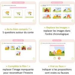 Développer le langage oral et le lexique – Français – Cycle 1 (PS, MS, GS) – Application interactive – JOCATOP