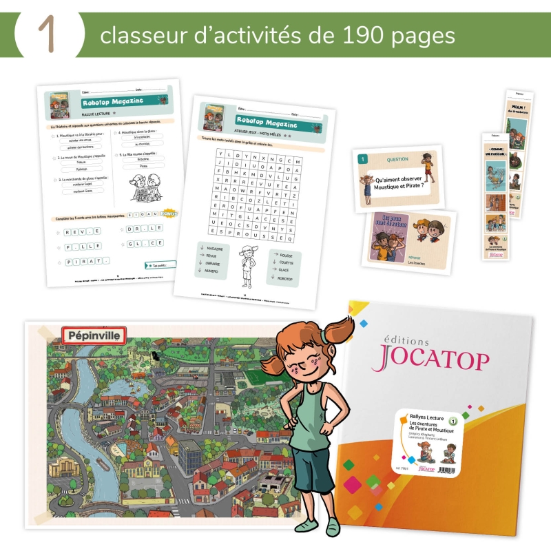 Les aventures de Pirate et Moustique - Niveau 1 - Fichier pédagogique