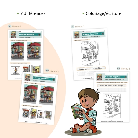 Les aventures de Pirate et Moustique - Niveau 1 - Fichier pédagogique