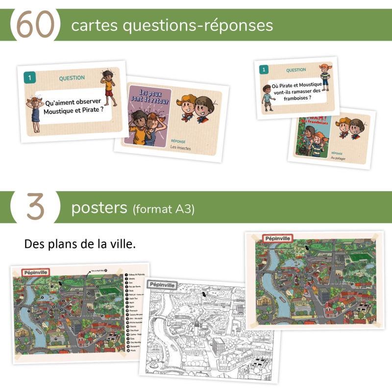 Les aventures de Pirate et Moustique - Niveau 1 - Fichier pédagogique