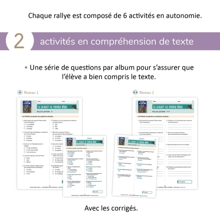 Les aventures de Pirate et Moustique - Niveau 3 - Fichier pédagogique