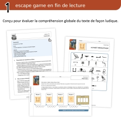 La momie d’Ammon‑Kiwu – Compréhension en lecture – CM1‑CM2 – Dossier pédagogique – JOCATOP